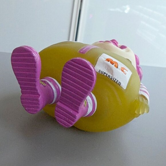 Ron English “MC Supersized” Glow-in-the-Dark Designer Vinyl Figure – Rare - Picture 2 of 3